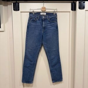 Reformation Classic Indigo Straight Jeans